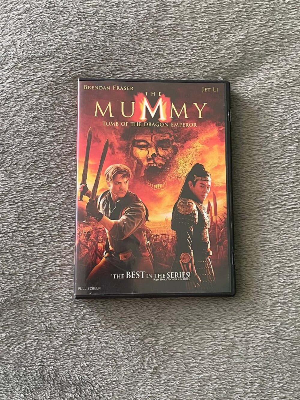 The Mummy: Tomb of the Dragon Empoeror DVD